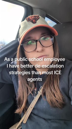 I'm going to stand by my statement. One thing we know and do free well is our de-escalation strategies and techniques. From CPI, to MANDT, to UKERU, add in a Mental Health First Aid Responder, mixed with a whole lot of trauma informed learning.... I can confidently say we learn a heck of a lot more about de-escalation than most ICE agents. #progressive #bluedotinaredstate #noice #iowademocrats