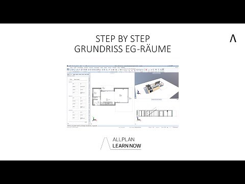 ALLPLAN START NOW - Grundriss EG - Räume