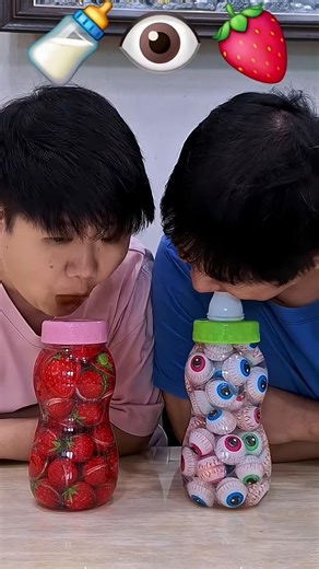 Real VS Jelly Big Bottle Candy🍼😱👁️#funny #comedy #ฮ่าๆตลกๆ #ตลก#shortsviral