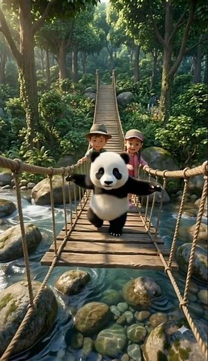The Brave Little Panda & Friends! 🐼✨ | 3D Animated Kids Adventure Movie.
