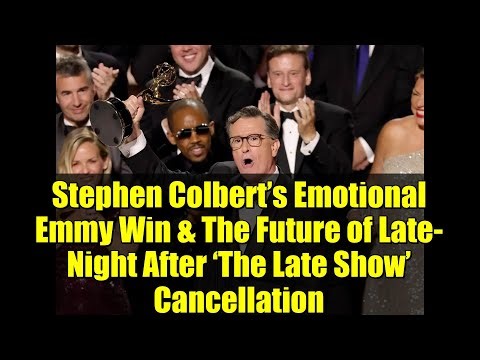 Stephen Colbert’s Emotional Emmy Win & The Future of Late-Night After ‘The Late Show’ Cancellation