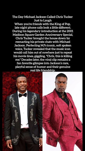When Michael Jackson Called Chris Tucker Just To Laugh... ❤️#shorts #michaeljackson #christucker