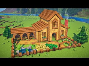 Minecraft: Easy Animal Barn Tutorial