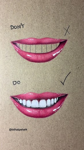 How to Draw Realistic Teeth: A Step-by-Step Tutorial