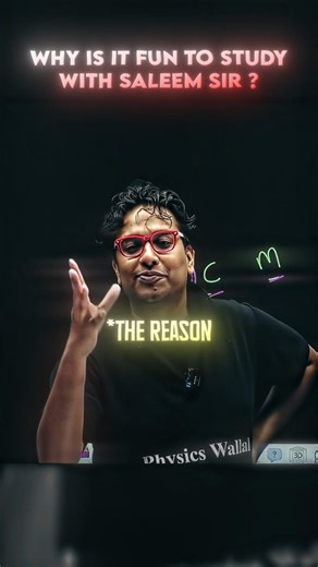 🗣️ OHHHHH MOMENT 🙌 FT. SALEEM SIR || #physicswallah #shorts