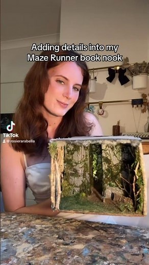 Maze Runner book nook! #themazerunner