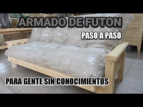 ¿No sabes armar tu futón? Mira esto y aprende fácil