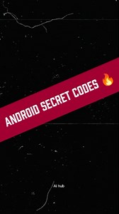 1.1M views · 12K reactions | Android secret codes you didn't know. ....