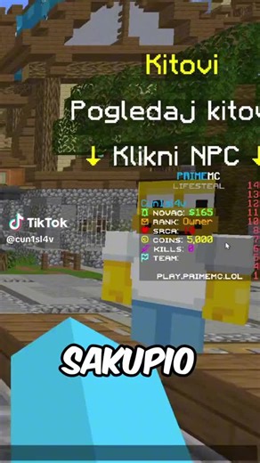Dodjite na server play.primemc.lol i discord.primemc.lol #fypp #for #foryou #foryoupage #foryourpage #minecraft #minecraftservers #lifesteal #new #news