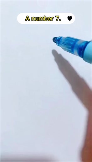 Arabic Numerals Mouse Painting Tutorial