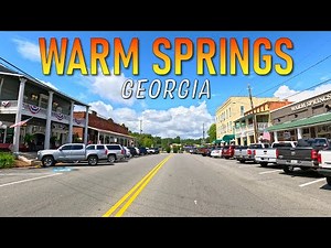 Warm Springs Georgia Driving Through