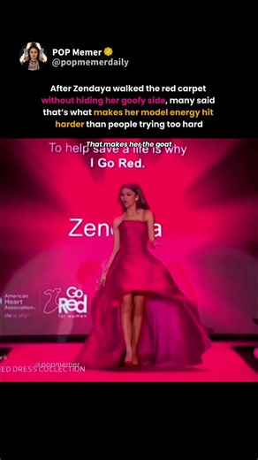 zendaya got goofy on the carpet and fans said that's why her model energy hits harder 😭😂 #zendaya