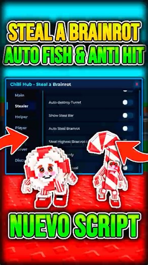 🔥 SCRIPT PARA STEAL A BRAINROT | ANTI-HIT, DESYNC, INVISIBLE, INSTANT STEAL | DELTA EXECUTOR