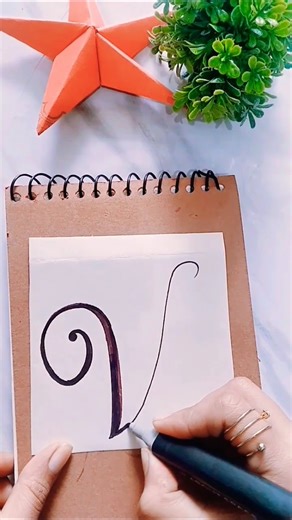 🆕 calligraphy design ideas 💡✨🌼 #shotrs #vairal #alphabet #calligraphy @DreamArtbysheetal