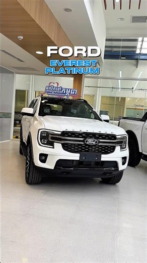 Ford Everest Platinum 2026