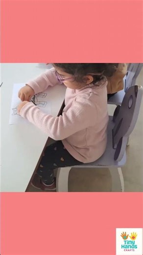 Zebra Paper Strip Activity for 3-Year-Olds | Black & White Fun #tinyhandscrafts #preschoolactivities