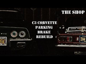 C3 Corvette Parking Brake Drum Assembly Rebuild