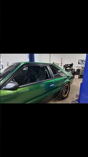 foxbody with twin turbos? absolutely insane #mustang #foxbody #buildenvy