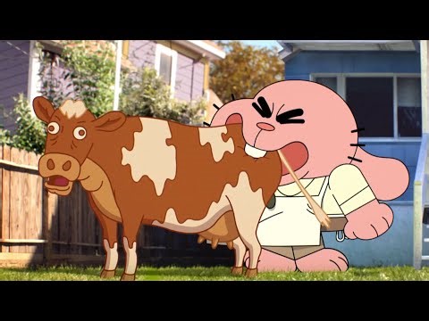 Duelo de hombres | El Asombroso Mundo de Gumball en Castellano