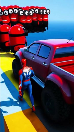GTA 5 Epic Water Ragdolls Spiderman Jump/Fails Ep 10