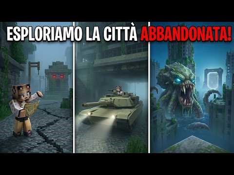 PORTO I MIEI AMICI A FARE URBEX NELLA CITTA ABBANDONATA!