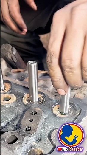 🔥 Valve Seal Installation Secret Every Diesel Mechanic Should Know! #Shorts