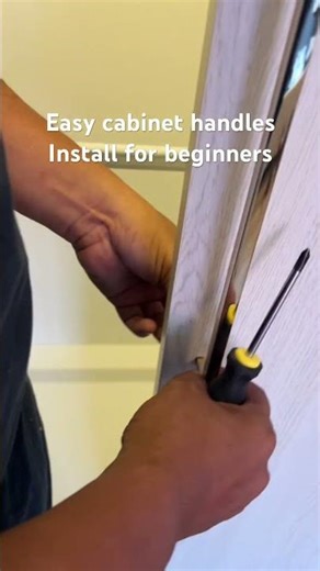 Easy Cabinet handles, Install for beginners