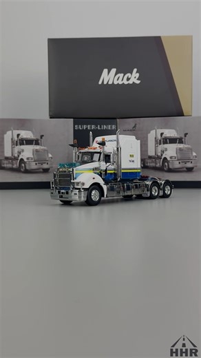 Drake Collectibles’ Centurion Transport Mack Super-Liner! Premium detail, full working features, and finished in that unmistakable Aussie style. Avaible now at Heavy Haul Replicas — don’t miss out! Watch this 36 second quick look video to see all the functions in action! Order Today! https://heavyhaulreplicas.com/mack-super-liner-tandem-axle-sleeper-centurion-transport-au/ | Heavy Haul Replicas