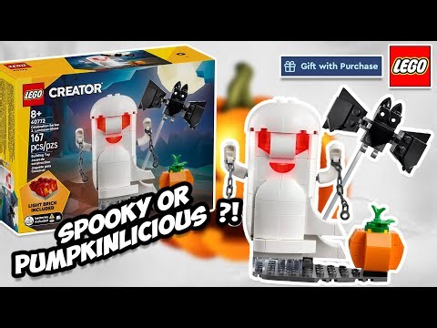 Lego GWP Celebration Series: Luminous Ghost (#40772) | Cute Spooky Ghost 👻 New 2025 ! Early Thoughts