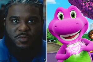 Barney returns from TV extinction in new series voiced by 'Trap' scene-stealer