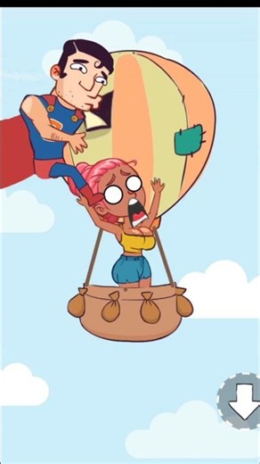 😱 THE WOMAN IS GOING TO FALL FROM THE BALLOON 🎈, HELP 😫
