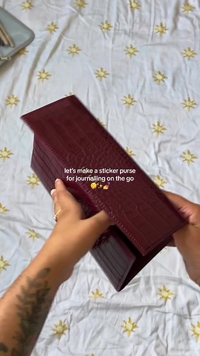 Repurpose Your Travel Wallet into a Stylish Sticker Purse