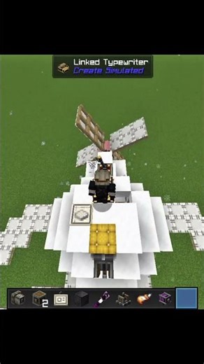 Turing every structure of minecraft into airship #shorts #minecraft