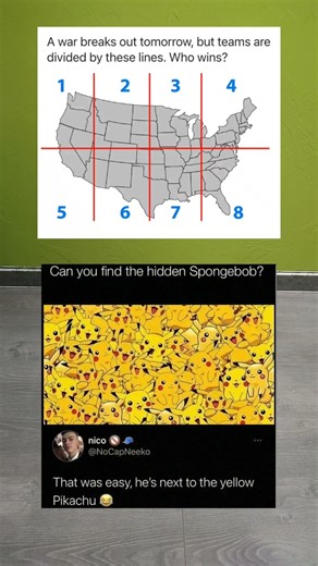 Can you find the hidden Spongebob?