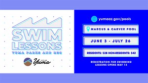 Swimming lessons registration opens next week