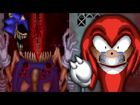 SONIC.EXE ONE LAST ROUND - THE KNUCKLES LEVEL GAMEPLAY IS VERY SCARY!