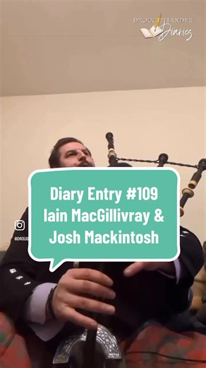 Over 100 episodes without bagpipes… and that officially changed this week 🎶🏴󠁧󠁢󠁳󠁣󠁴󠁿 Professional bagpiper Iain MacGillivray performed “The Skye Boat Song” live on the podcast and it was genuinely emotional! That song will always hold a special place in the hearts of Outlander fans and with the show coming to an end, it feels even more meaningful. We were also joined by Josh Mackintosh, founder and Athletic Director of @No Fame Games, LLC, where Iain will serve as this year’s Games Chiefta