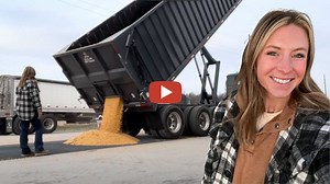New Age Custom Farming -- The busiest day we've EVER had in our grain facility! Lots of trucks heading up to ethanol plants and hauling corn out, and lots of farmers in the area harvesting and bringing us their corn and beans. What could go wrong?