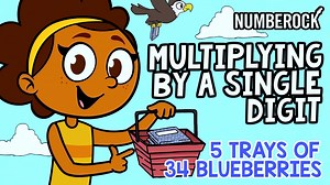 Multiplying by a Single Digit Shortened Video