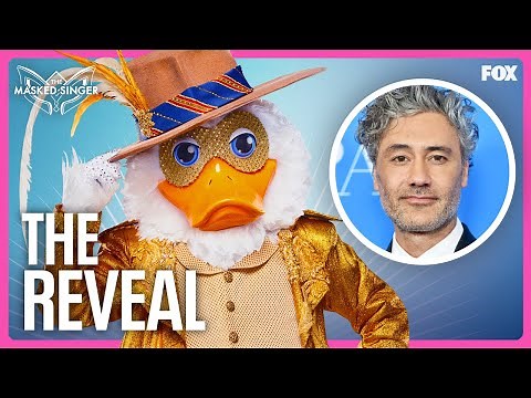 The Reveal: Taika Waititi Is Lucky Duck! | Season 13 | The Masked Singer