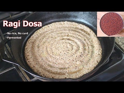 Ragi Dosa | How To Make Ragi Dosa | FInger Millet Dosa | Nachni Dosa