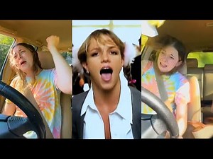 Woman Records Herself Singing While Driving Before Car Flips Over