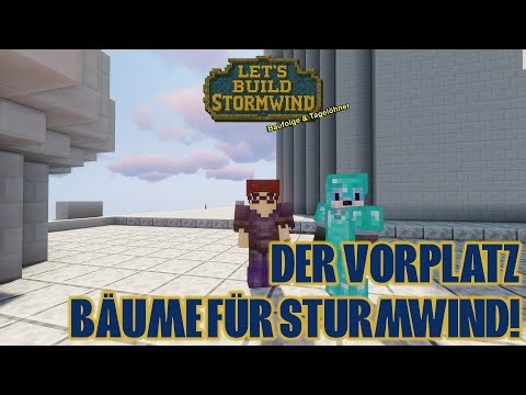 Let’s Play Minecraft #045: Blumenkästen & Bäume – Stormwinds Vorplatz lebt! 🌳🌸 | Deutsch | Java