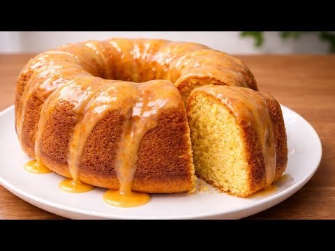 🍊The secret of an orange cake that never turns bitter 🤫🍰