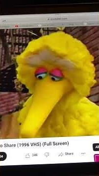 Sesame Street Big Bird Crying