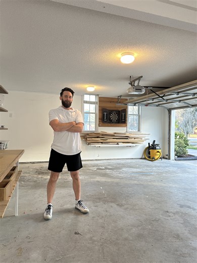 9.6K views · 29 reactions | AD| Let the garage renovation begin!!...