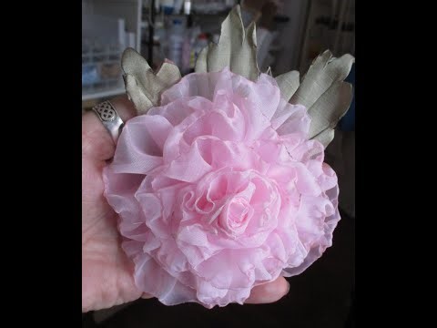 Marie Antoinette Gorgeous Shabby Chic Rose - Tutorial - jennings644 - Teacher of All Crafts
