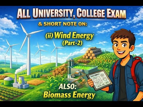Wind Energy vs Biomass Energy | Definition, Working & Diagram | Most Important Questions ES-301