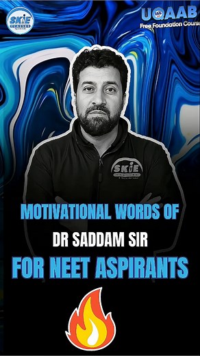 4.8K views · 183 reactions | Elevate your NEET prep game with Dr. Saddam Sir’s motivational gems.  #AspireHigher #NEETSuccess #Neet2024 #DrSadamSir #Skieians | Dì Lệ Review | Facebook