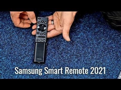 Samsung Smart Remote 2021 - Solar Power!
